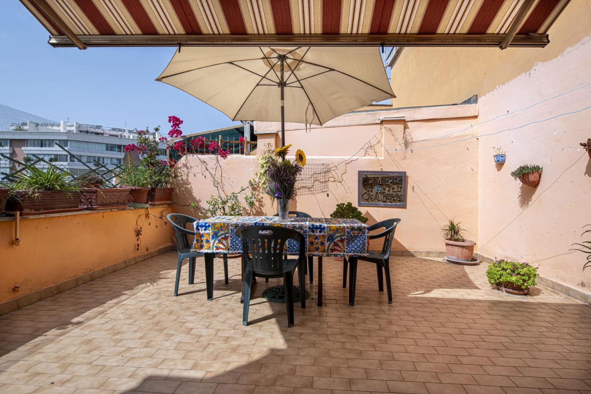 Carola'S Terrace / La Terrazza Di Carola Daire Roma Dış mekan fotoğraf